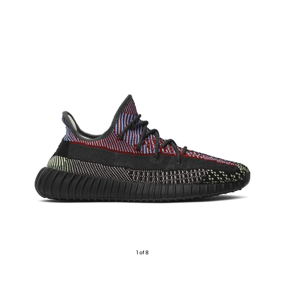Yecheil reflective yeezy 350 men size 8.5 women 9.5